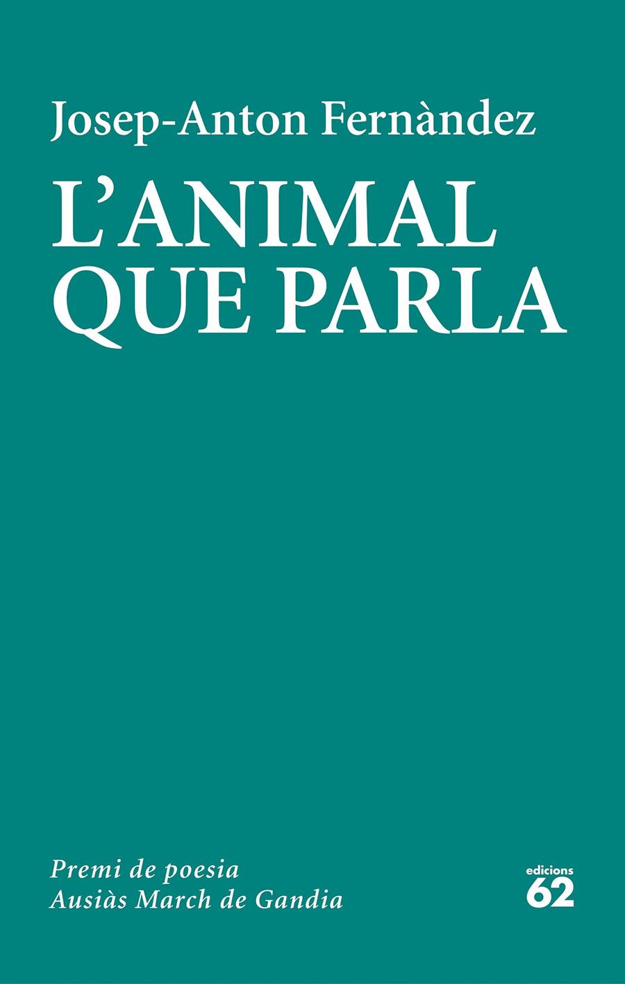 L'ANIMAL QUE PARLA | 9788429779103 | FERNÀNDEZ MONTOLÍ, JOSEP-ANTON