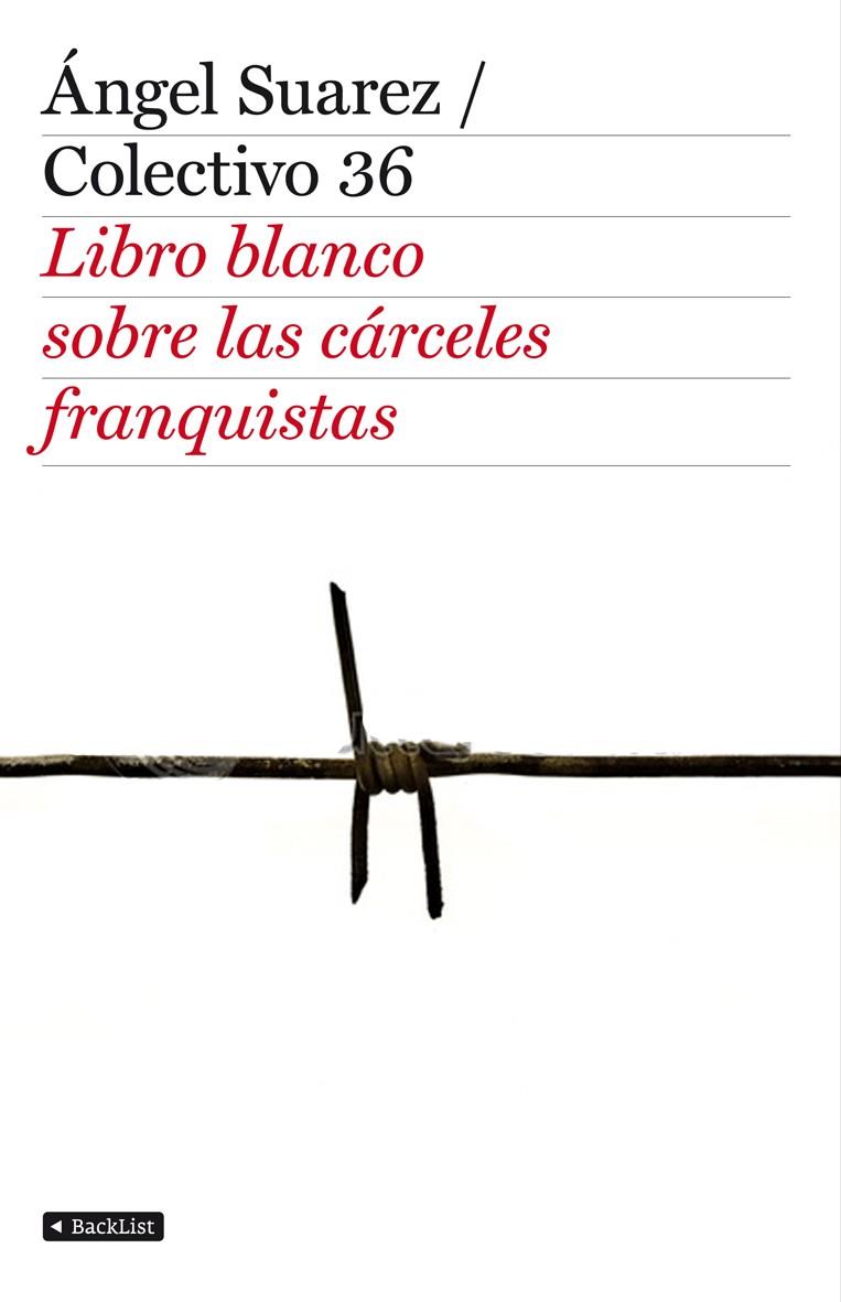 LIBRO BLANCO SOBRE LAS CÁRCELES FRANQUISTAS | 9788408103349 | COLECTIVO 36