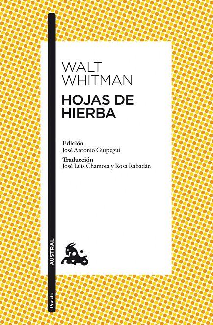 HOJAS DE HIERBA | 9788467037678 | WHITMAN, WALT