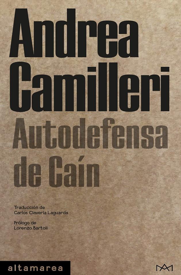 AUTODEFENSA DE CAÍN | 9788418481130 | CAMILLERI, ANDREA