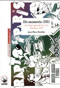 DE MEMORIA (III) | 9788492559602 | ROUILLAN, JANN-MARC