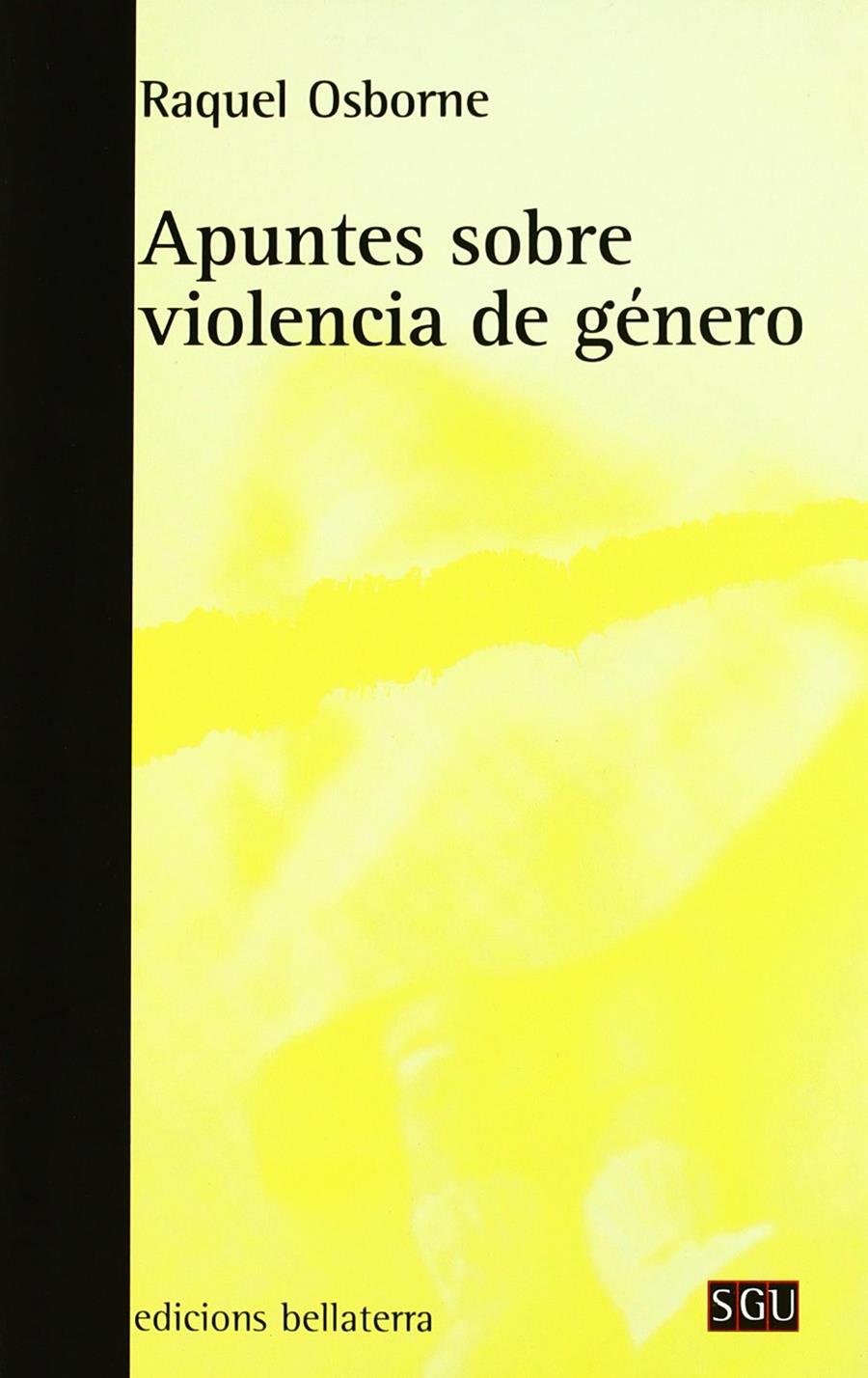 APUNTES SOBRE VIOLENCIA DE GÉNERO | 9788472904651 | OSBORNE VERDUGO, RAQUEL