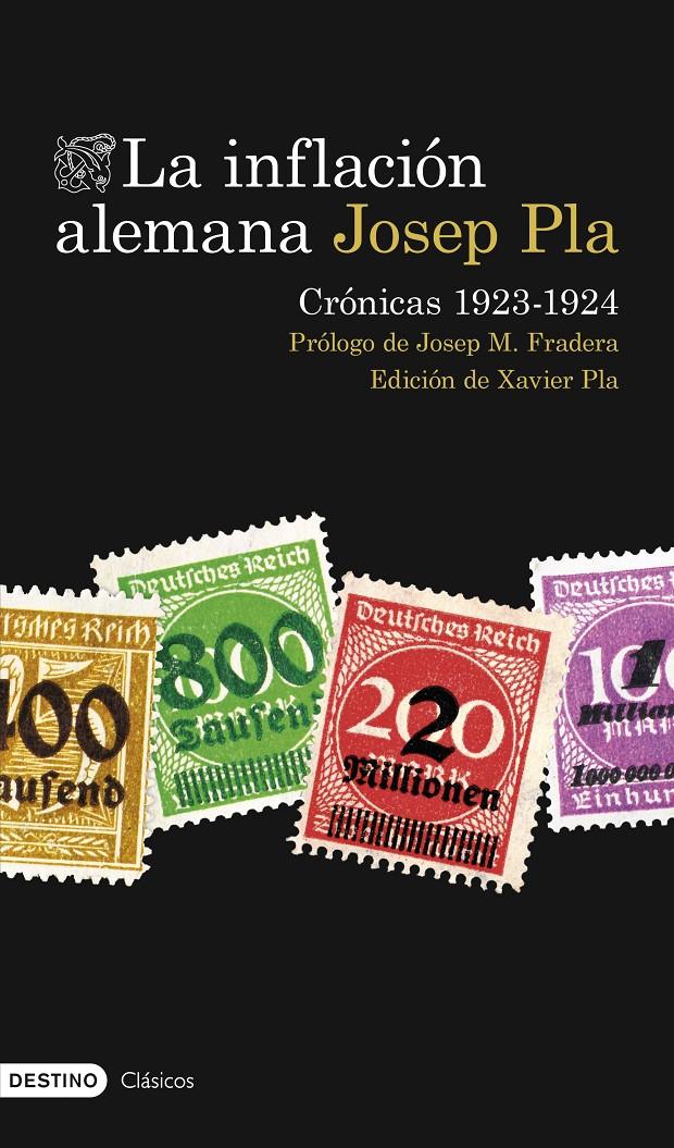 LA INFLACIÓN ALEMANA. CRÓNICAS 1923-1924 | 9788423363940 | PLA, JOSEP