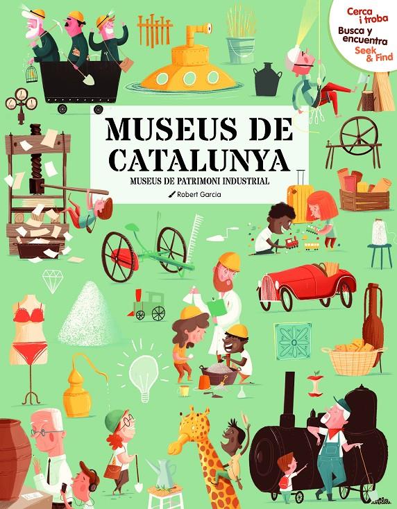 MUSEUS DE CATALUNYA. CERCA I TROBA, BUSCA Y ENCUENTRA, SEEK & FIND. | 9788499797045 | AA.VV