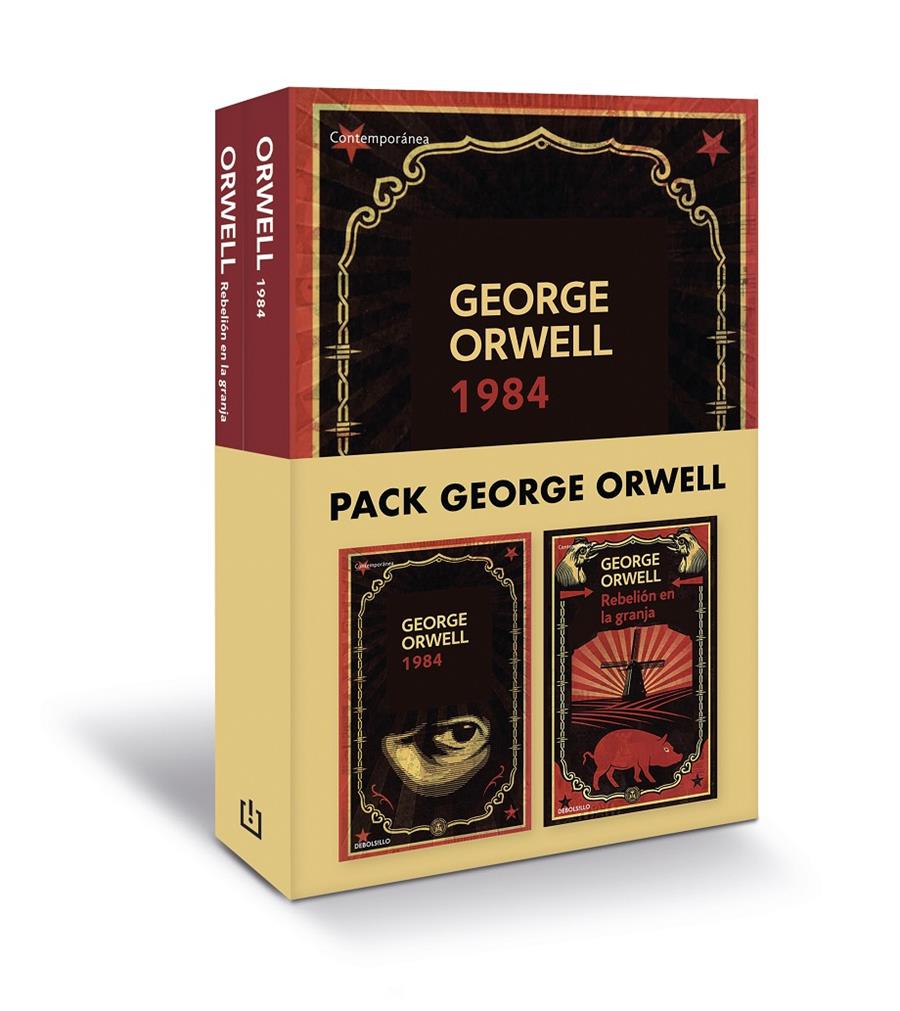 PACK GEORGE ORWELL (CONTIENE: 1984 | REBELIÓN EN LA GRANJA) | 9788466355261 | ORWELL, GEORGE