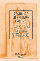 RESUM DE LITERATURA LLATINA | 9788494299438 | RIBA, CARLES