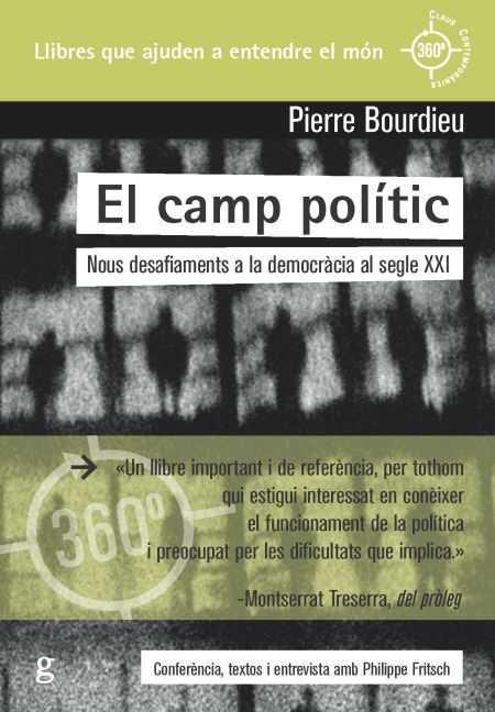 EL CAMP POLÍTIC | 9788416919796 | BOURDIEU, PIERRE