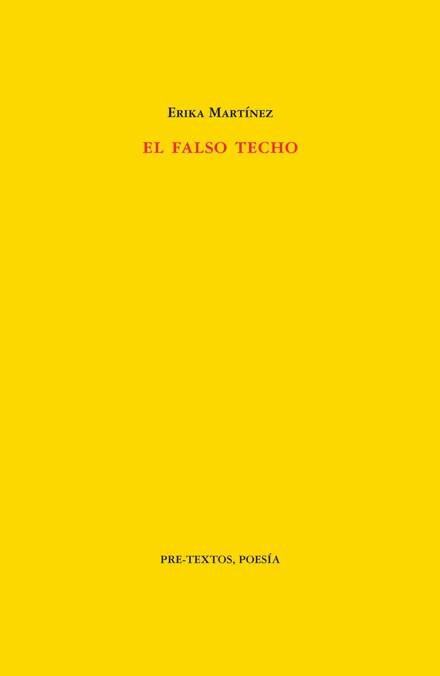 FALSO TECHO, EL | 9788415576716 | MARTÍNEZ, ERIKA