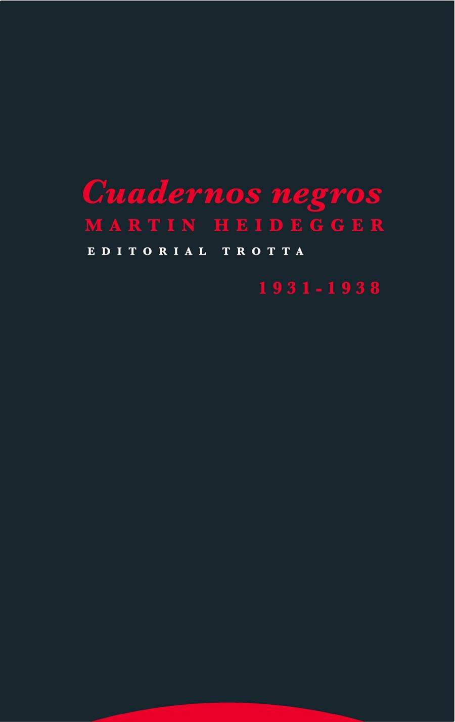 CUADERNOS NEGROS | 9788498796032 | HEIDEGGER, MARTIN