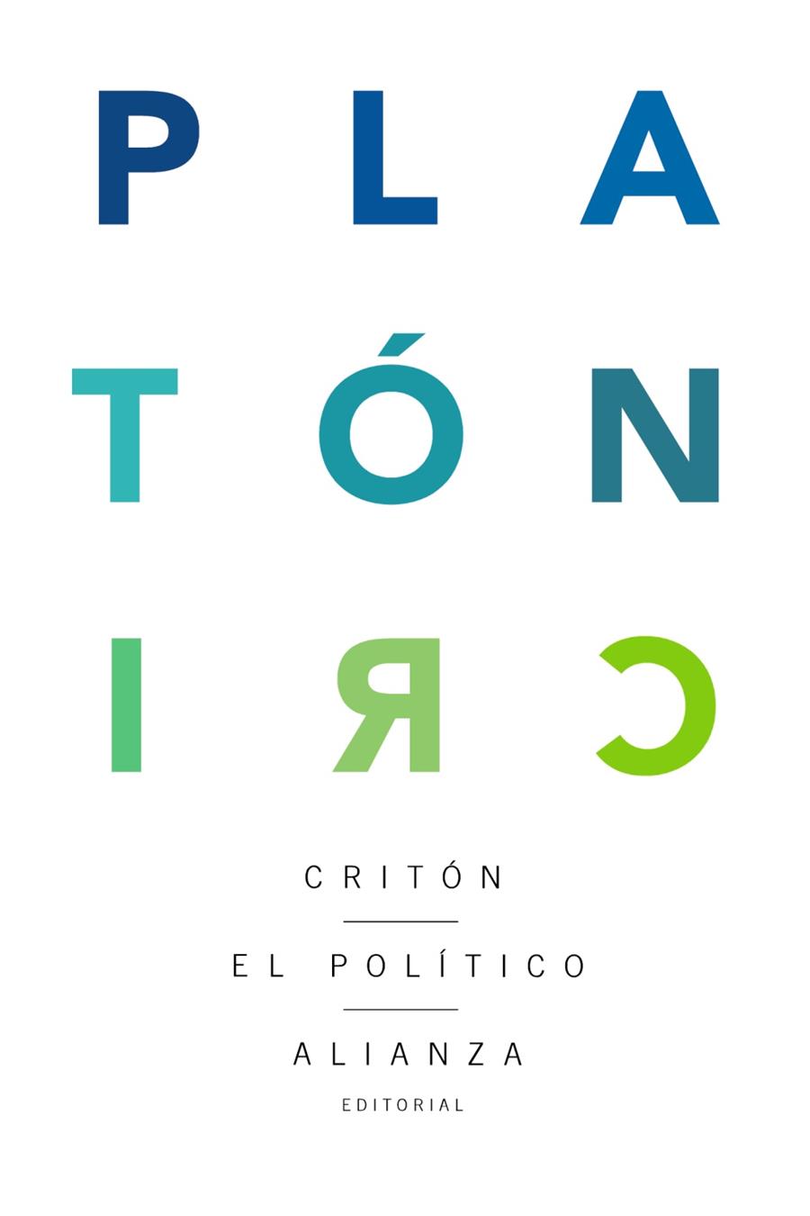 CRITÓN. EL POLÍTICO | 9788413620756 | PLATÓN