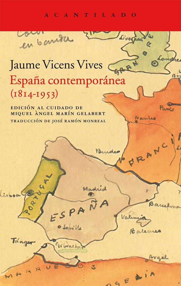 ESPAÑA CONTEMPORÁNEA | 9788415277675 | VICENS VIVES, JAUME