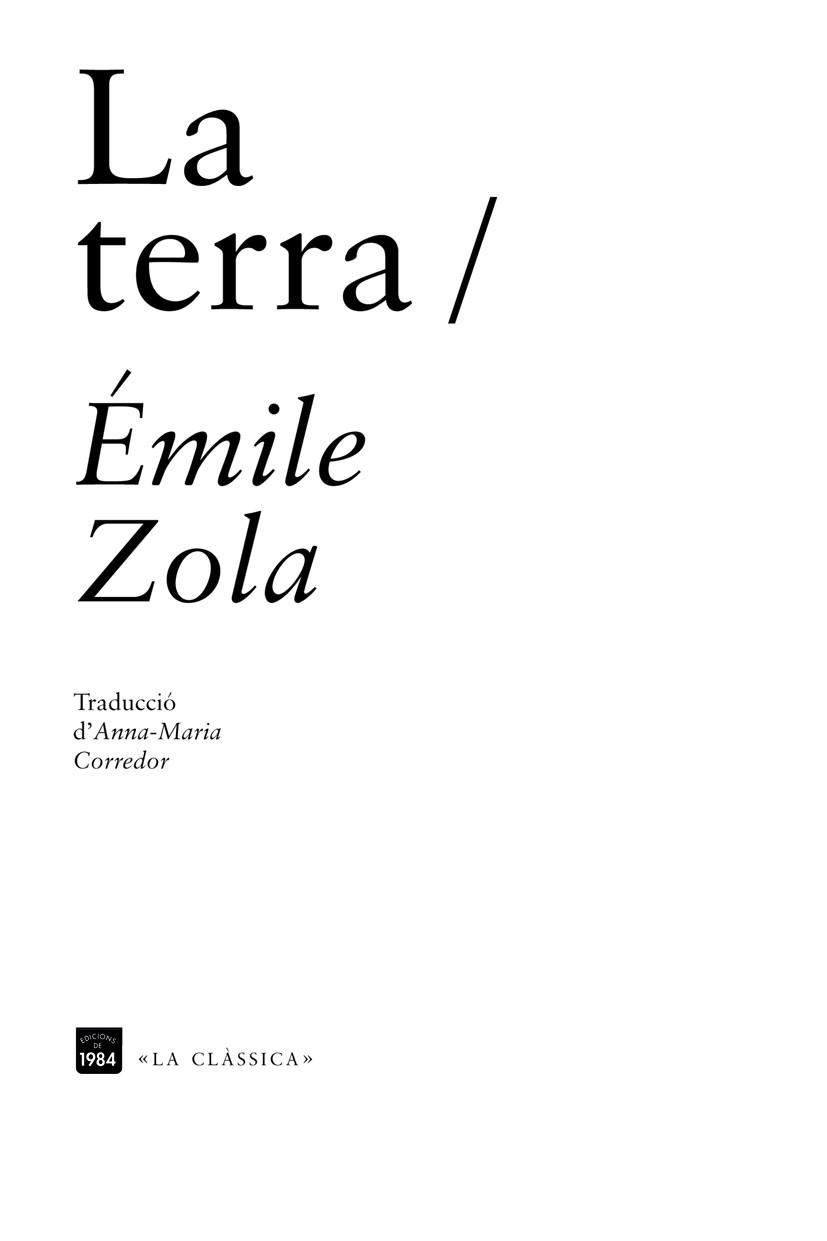 LA TERRA | 9788492440764 | ZOLA, ÉMILE