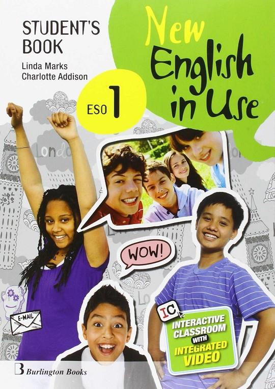 NEW ENGLISH IN USE  1º ESO STUDENT'S BOOK | 9789963516575 | MARKS, LINDA/ADDISON, CHARLOTTE