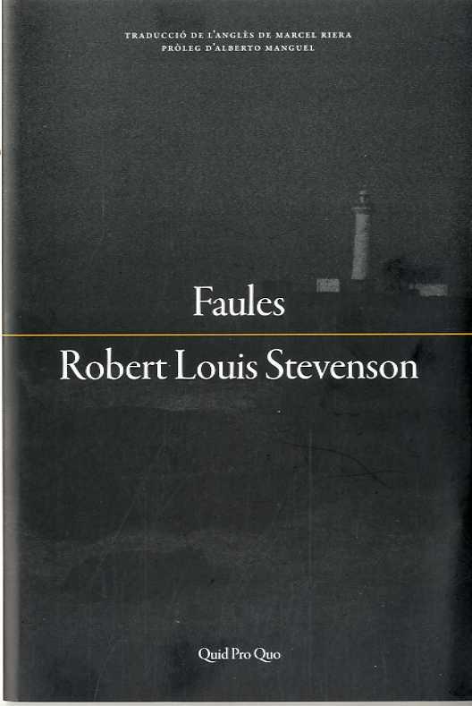 FAULES | 9788417410087 | STEVENSON, ROBERT LOUIS