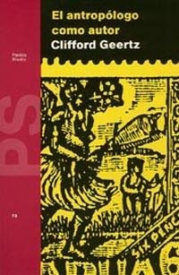 ANTROPÓLOGO COMO AUTOR, EL | 9788475095240 | GEERTZ, CLIFFORD