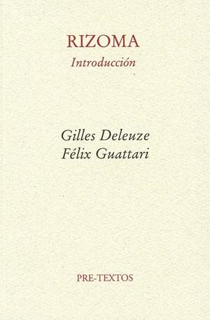 RIZOMA | 9788485081028 | DELEUZE, GILLES / GUATTARI, FELIX
