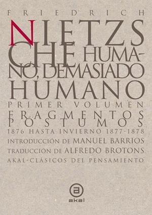HUMANO DEMASIADO HUMANO | 9788446007364 | NIETSZCHE, FRIEDRICH