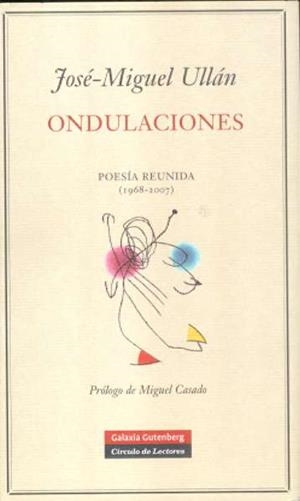 ONDULACIONES. POESÍA REUNIDA (1968-2007) | 9788481096972 | ULLÁN, JOSÉ MIGUEL
