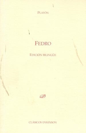 FEDRO (EDICION BILINGÜE) | 9788498497830 | PLATÓN