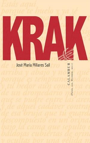 KRAK | 9788483592175 | NILLARES SALL, JOSÉ MARÍA