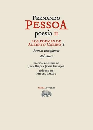 POEMAS DE ALBERTO CAEIRO 2, LOS | 9788415289159 | PESSOA, FERNANDO