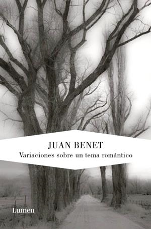 VARIACIONES SOBRE UN TEMA ROMÁNTICO | 9788426418999 | BENET, JUAN