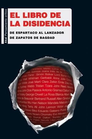 LIBRO DE LA DISIDENCIA, EL | 9788446035473 | VARIOS AUTORES