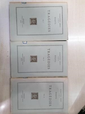 TRAGÈDIES. 3 VOLUMS | 037053SM | ÈSQUIL
