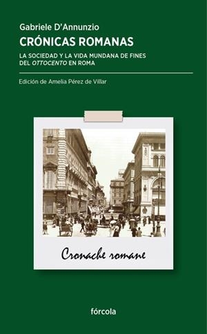 CRÓNICAS ROMANAS | 9788415174776 | ANNUNZIO, GABRIELE D'