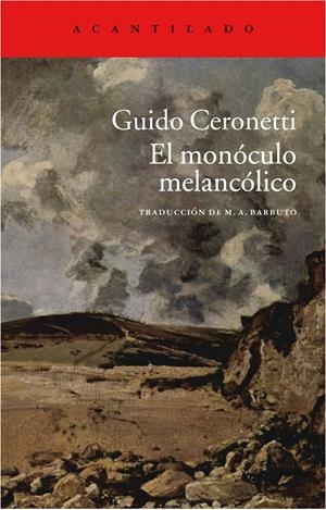 MONÓCULO MELANCÓLICO, EL | 9788415689850 | CERONETTI, GUIDO