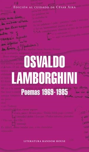 POEMAS 1969-1985 | 9788439730279 | LAMBORGHINI, OSVALDO