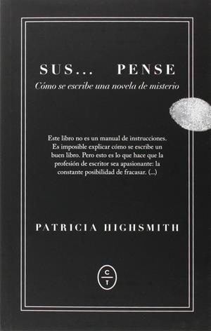 SUSPENSE | 9788461733750 | HIGHSMITH, PATRICIA