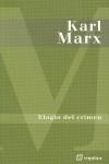 ELOGIO DEL CRIMEN | 9788495363824 | MARX, KARL