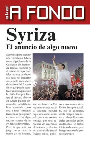 SYRIZA | 9788446042136 | CUESTA MARÍN, ANTONIO