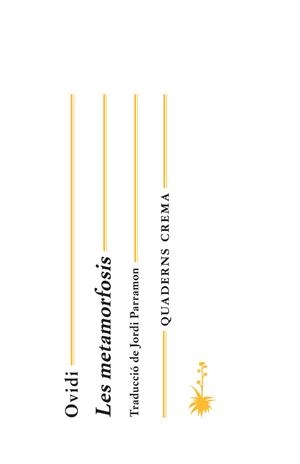 METAMORFOSIS, LES | 9788477273509 | OVIDI