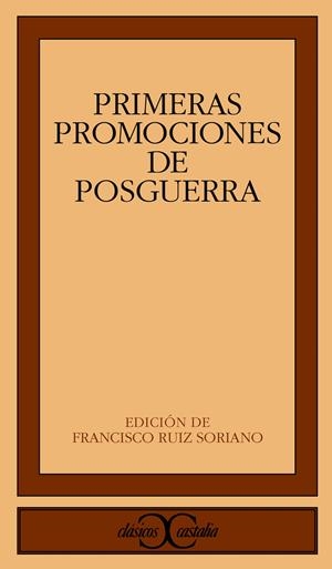 PRIMERAS PROMOCIONES DE LA POSGUERRA.ANTOLOGIA POETICA | 9788470397691 | FIGUEROA, ÁNGELA/CONDE, CARMEN/VARIOS AUTORES