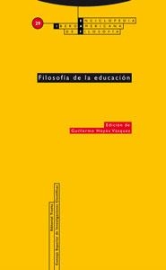FILOSOFÍA DE LA EDUCACIÓN | 9788481648539
