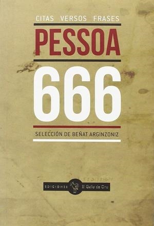 666 CITAS. VERSOS. FRASES | 9788416575152 | PESSOA, FERNANDO