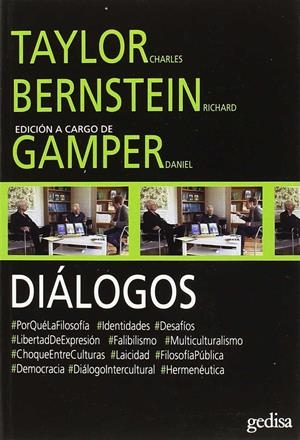 DIÁLOGOS CHARLES TAYLOR / RICHARD | 9788497849968 | GAMPER, DANIEL (ED)