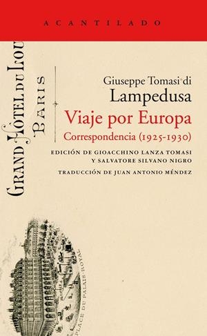VIAJE POR EUROPA | 9788416748655 | LAMPEDUSA, GIUSEPPE TOMASI DI