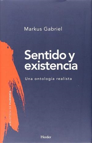 SENTIDO Y EXISTENCIA | 9788425438448 | GABRIEL, MARKUS