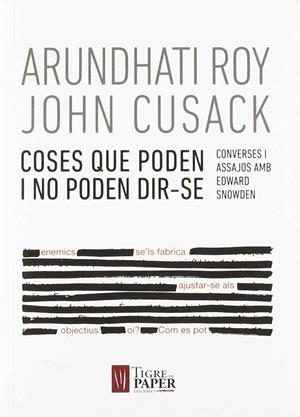 COSES QUE PODEN I NO PODEN DIR-SE | 9788416855148 | ROY, ARUNDHATI / CUSACK, JOHN