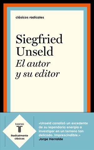EL AUTOR Y SU EDITOR | 9788430619719 | UNSELD, SIEGFRIED
