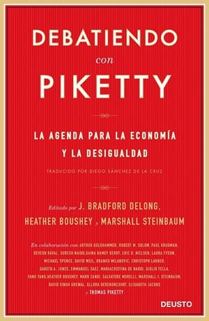 DEBATIENDO CON PIKETTY | 9788423427444 | BOUSHEY, HEATHER / DELONG, J. BRADFORD / STEINBAUM, MARSHALL