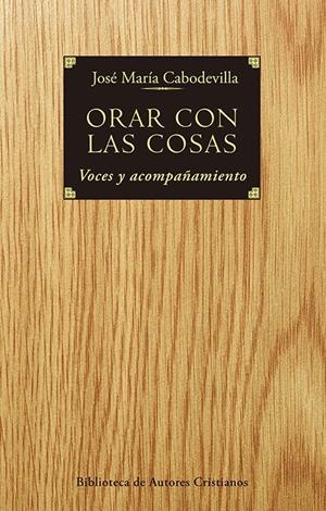 ORAR CON LAS COSAS | 9788422020523 | CABODEVILLA, JOSÉ MARÍA