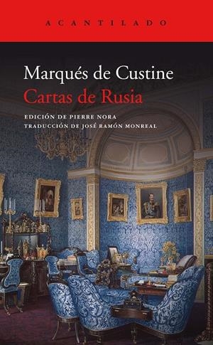CARTAS DE RUSIA | 9788417346546 | CUSTINE, MARQUÉS DE