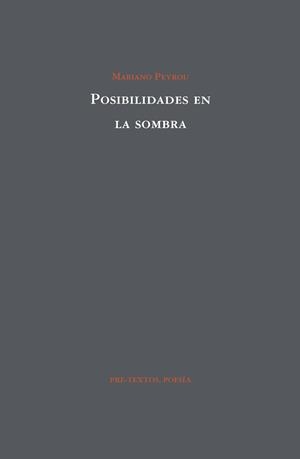 POSIBILIDADES EN LA SOMBRA | 9788417830670 | PEYROU, MARIANO