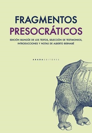 FRAGMENTOS PRESOCRÁTICOS | 9788417301507 | AAVV