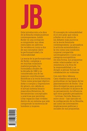 JUDITH BUTLER | 9788413610122 | CANO ABADÍA, MÓNICA