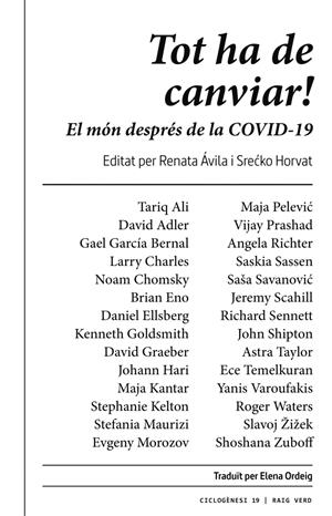 TOT HA DE CANVIAR - CAT | 9788417925581 | ÁVILA, RENATA / HORVAT,  SRÉCKO